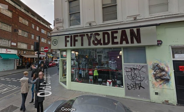 fifty and dean sex shop soho